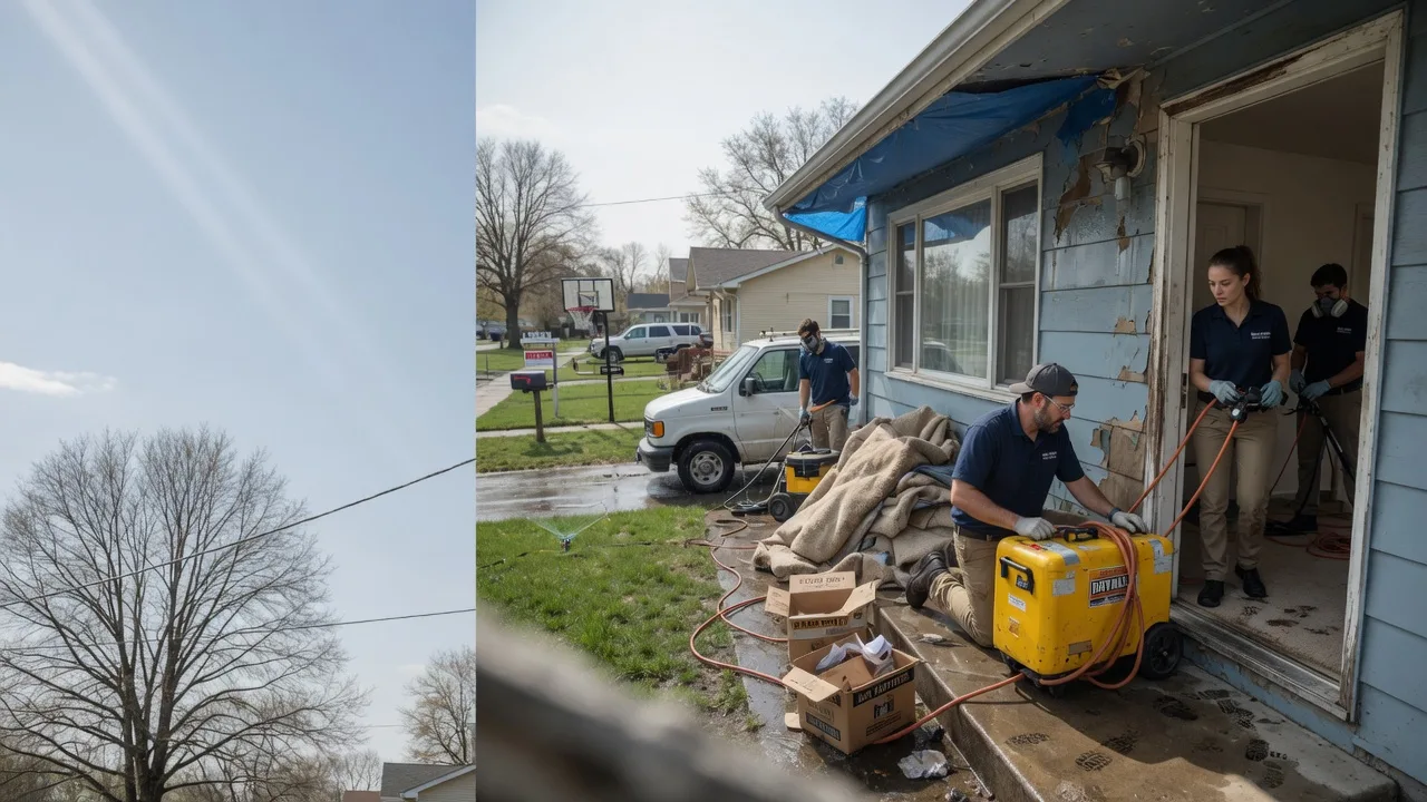 Basement Flood Cleanup in Pottersville, MO near me